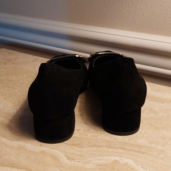 Pazzion Suede Short Block Heels (NWOT) - Picture 4 of 4